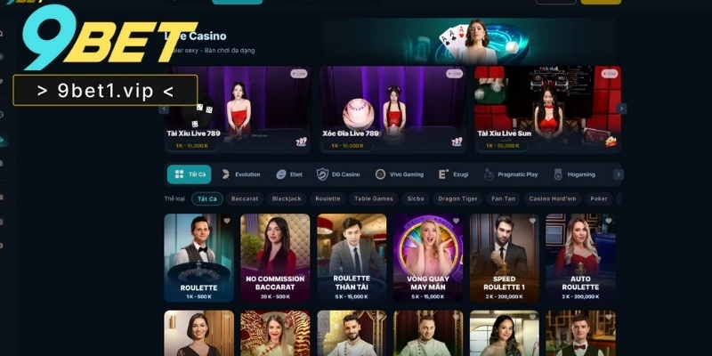 Live Casino 9bet