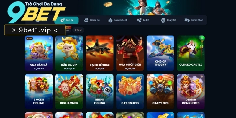 Bắn Cá 9Bet