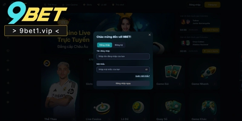 Đăng Nhập 9bet